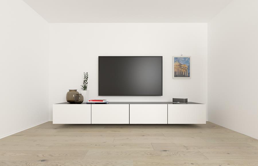 bevestiging tv met hollewandplug